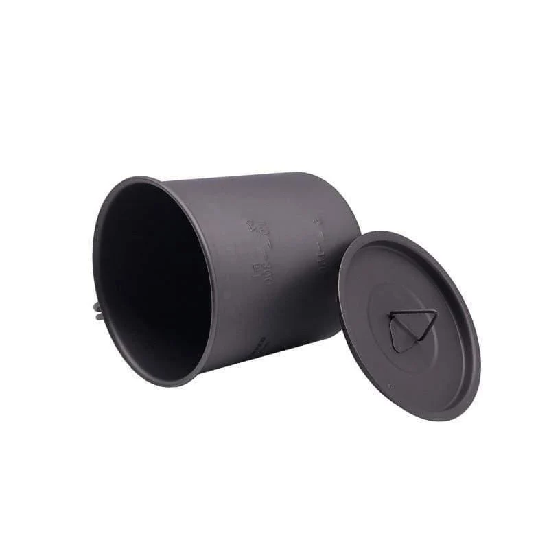 300 ml 450 ml Outdoor Wandern Camping Picknick Titan Topf Becher Schüssel 3 in 1 Leichte Camping Ausrüstung