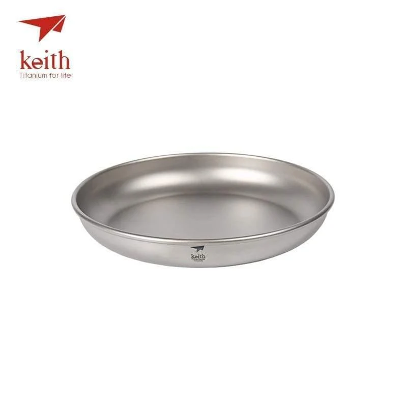 Camping Titan Geschirr 150 ml-450 ml Untertasse Outdoor Geschirr Camping Teller Besteck Ti5362/Ti5368