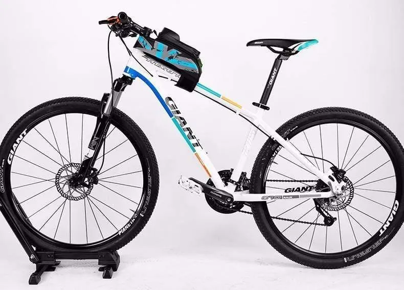 Fahrrad-Oberrohrtasche vorne, Fahrradrahmen-Sattelpaket für Mobiltelefon, wasserdicht, Touchscreen, Fahrradzubehör