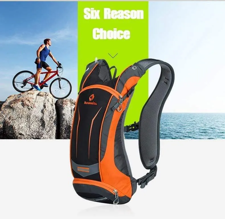8L Fahrradrucksack, Wasserdichter MTB Fahrrad Wasserrucksack Für Fahrrad, Outdoor Wandern Trekking Radfahren Trinkrucksack 4 Colors