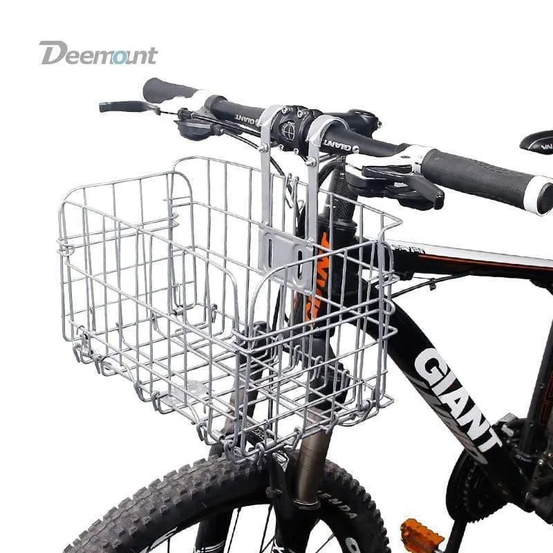Fahrradkorb, Lenkertasche, Fahrradträger, Eisengehäuse, Tasche, Fahrradgepäcktasche, strapazierfähig, einfache Ausführung, Optionen