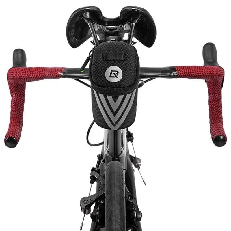 Mini Hinten Fahrrad Satteltasche Tragbare Reflektierende Schwanz Sattelstütze Nylon Radfahren Fahrrad Tasche Paket MTB Bike Zubehör