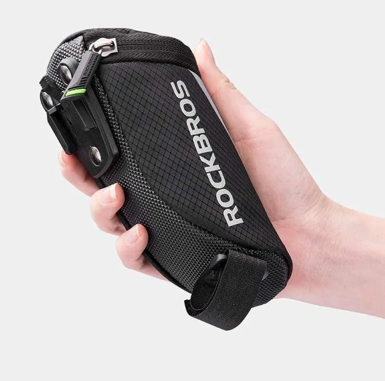 Mini Hinten Fahrrad Satteltasche Tragbare Reflektierende Schwanz Sattelstütze Nylon Radfahren Fahrrad Tasche Paket MTB Bike Zubehör