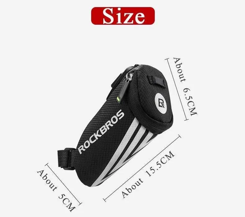 Mini Hinten Fahrrad Satteltasche Tragbare Reflektierende Schwanz Sattelstütze Nylon Radfahren Fahrrad Tasche Paket MTB Bike Zubehör