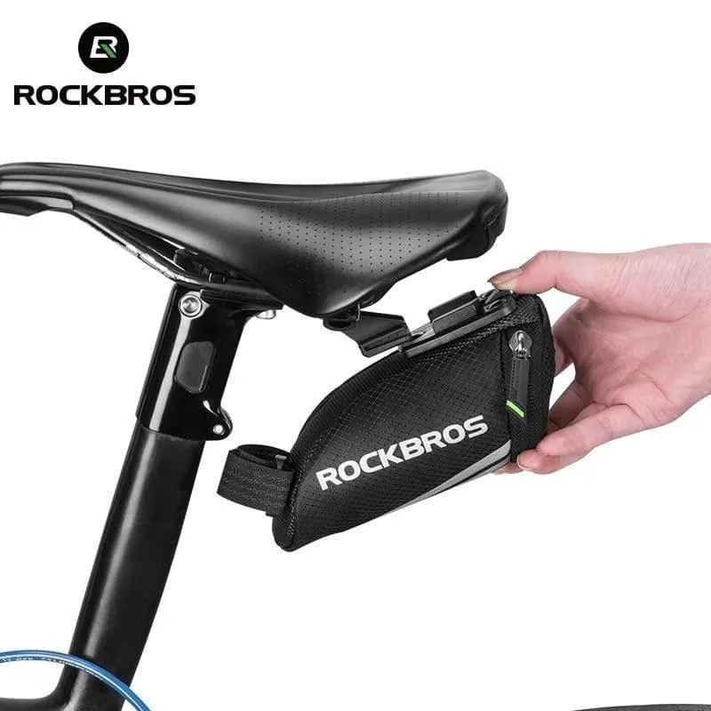 Mini Hinten Fahrrad Satteltasche Tragbare Reflektierende Schwanz Sattelstütze Nylon Radfahren Fahrrad Tasche Paket MTB Bike Zubehör