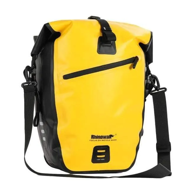 25L Fahrradtaschen MTB Fahrrad Gepäckträgertasche Voll wasserdicht Multifunktions-Rennrad-Gepäckträgertasche Rücksitz-Kofferraumtasche
