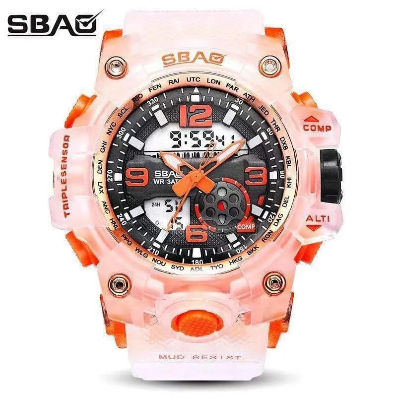Kinderuhren für Mädchen Jungen Digital SMAEL LCD Digitaluhren Kinder 50M Wasserdichte Armbanduhren LED Studentenuhren Mädchen