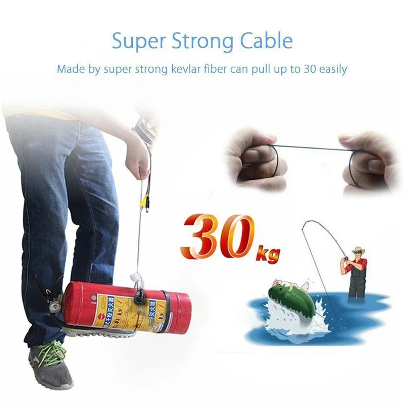 Unterwasserfischen-Videokamera 4.3 "Farb-HD-Monitor 8pcs Infrarot-LED 15m Professioneller Fischfinder Eisfischen-Kamera