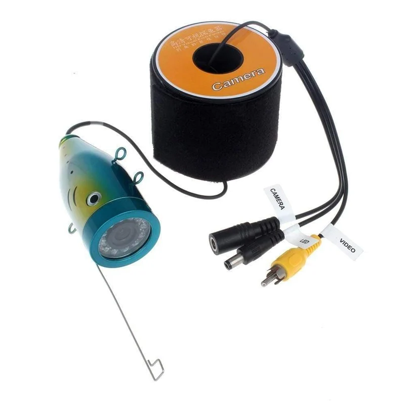 30M 1000TVL Fisch Finder Unterwasser Eis Meer Angeln 7 "Video Kamera Monitor AntiSunshine Shield Sonnenblende IR LED