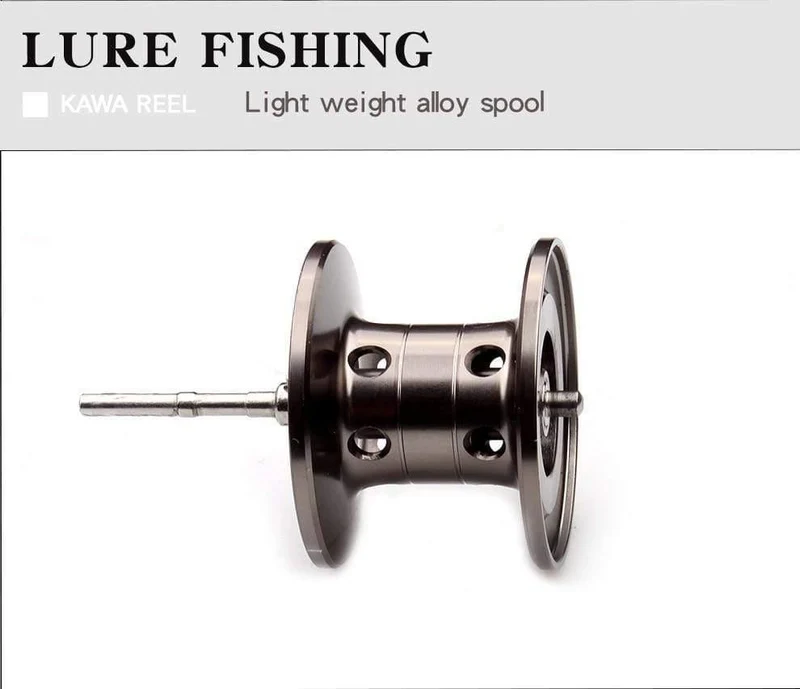 Baitcasting Angelrolle 6BB 5.1:1 Baitcasting Rechtshandrolle Magnetbremssystem Wassertropfenrad
