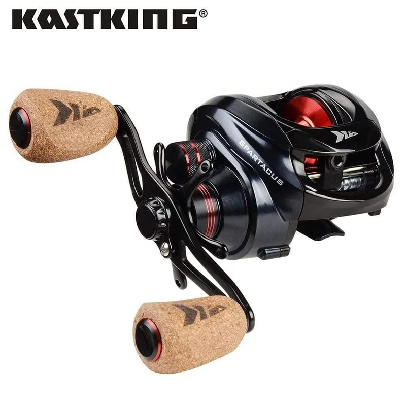 Spartacus/Spartacus Plus Baitcastingrolle 8KG Bremskraft 11+1 Kugellager 6.3:1 High Speed ​​230g Angelrolle