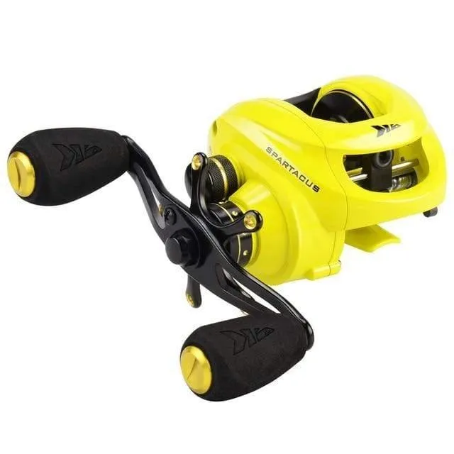 Spartacus/Spartacus Plus Baitcastingrolle 8KG Bremskraft 11+1 Kugellager 6.3:1 High Speed ​​230g Angelrolle
