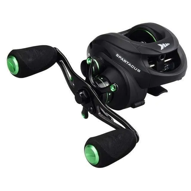 Spartacus/Spartacus Plus Baitcastingrolle 8KG Bremskraft 11+1 Kugellager 6.3:1 High Speed ​​230g Angelrolle