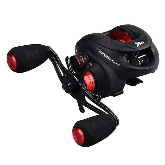 Spartacus/Spartacus Plus Baitcastingrolle 8KG Bremskraft 11+1 Kugellager 6.3:1 High Speed ​​230g Angelrolle