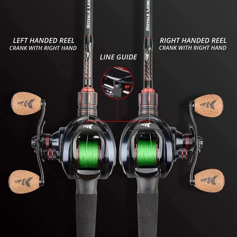 Spartacus/Spartacus Plus Baitcastingrolle 8KG Bremskraft 11+1 Kugellager 6.3:1 High Speed ​​230g Angelrolle