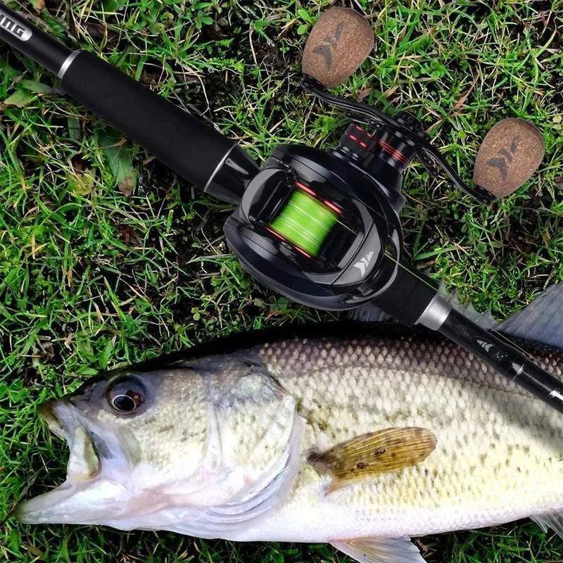 Spartacus/Spartacus Plus Baitcastingrolle 8KG Bremskraft 11+1 Kugellager 6.3:1 High Speed ​​230g Angelrolle
