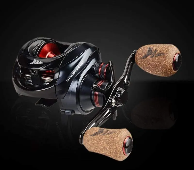 Spartacus/Spartacus Plus Baitcastingrolle 8KG Bremskraft 11+1 Kugellager 6.3:1 High Speed ​​230g Angelrolle