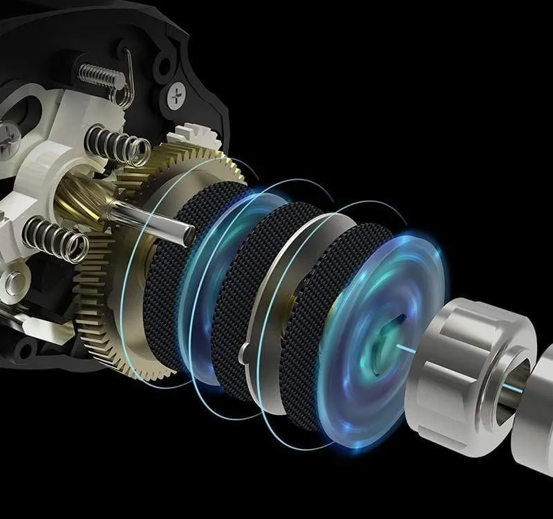 Spartacus/Spartacus Plus Baitcastingrolle 8KG Bremskraft 11+1 Kugellager 6.3:1 High Speed ​​230g Angelrolle