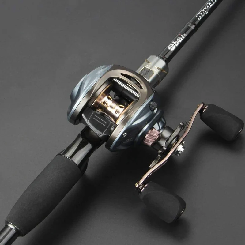 X1 CRL Plus Baitcasting-Rolle mit Doppelbremssystem 8KG Max Drag 11 + 1 BBs 6.3: 1 Hochgeschwindigkeits-Angelrolle