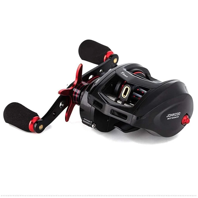 Baitcastingrolle Big Game 13kg Max Drag Salzwasser Angelrolle 11+1 BB 7.1:1 Aluminiumlegierung Körper Jigging Angelrolle