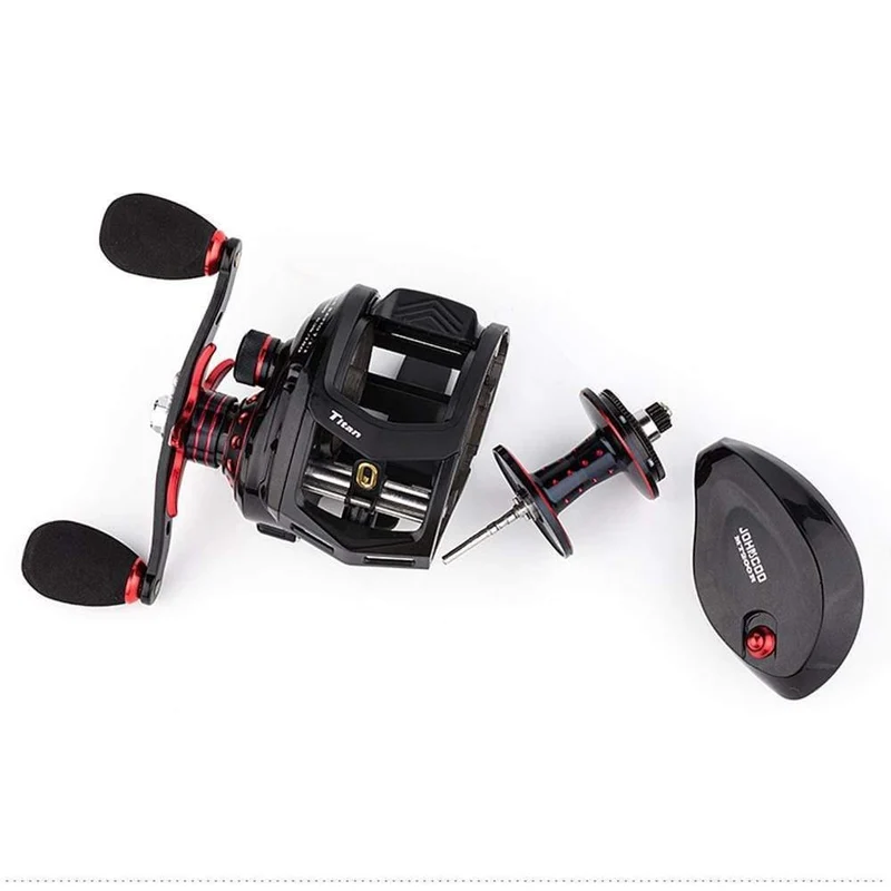 Baitcastingrolle Big Game 13kg Max Drag Salzwasser Angelrolle 11+1 BB 7.1:1 Aluminiumlegierung Körper Jigging Angelrolle