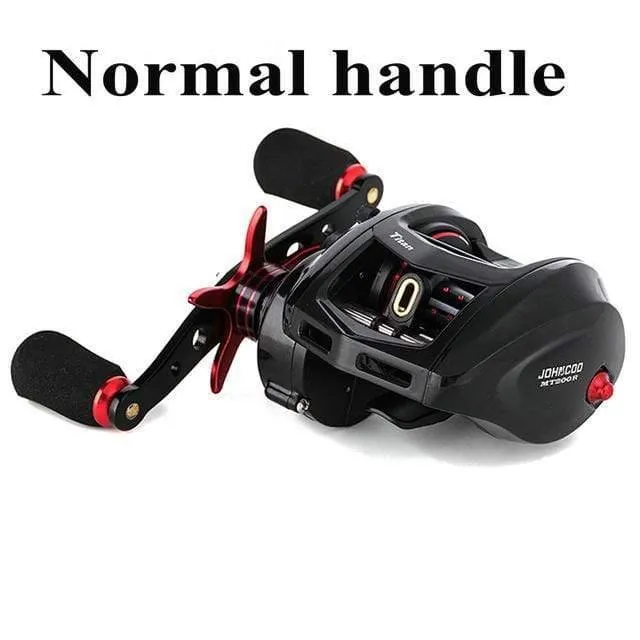 Baitcastingrolle Big Game 13kg Max Drag Salzwasser Angelrolle 11+1 BB 7.1:1 Aluminiumlegierung Körper Jigging Angelrolle