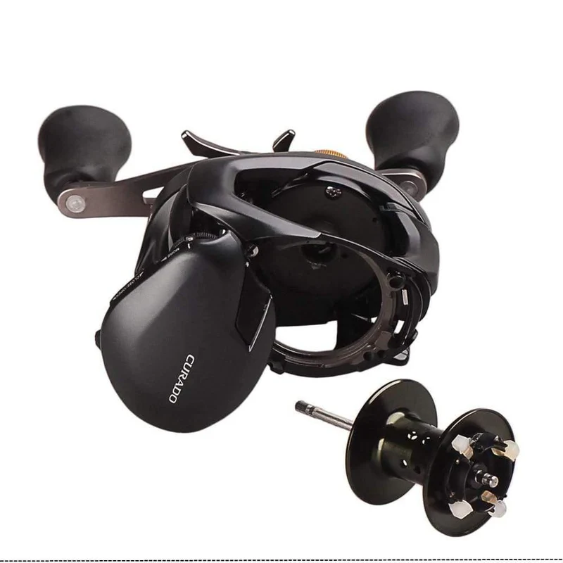 Low Profile Angelrolle 200/201 200HG/201HG 6 + 1BB Hagane Körper Bait Casting Angelrolle Karpfen Coi