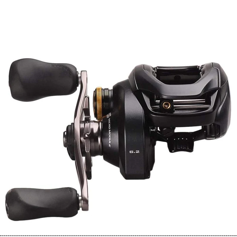 Low Profile Angelrolle 200/201 200HG/201HG 6 + 1BB Hagane Körper Bait Casting Angelrolle Karpfen Coi