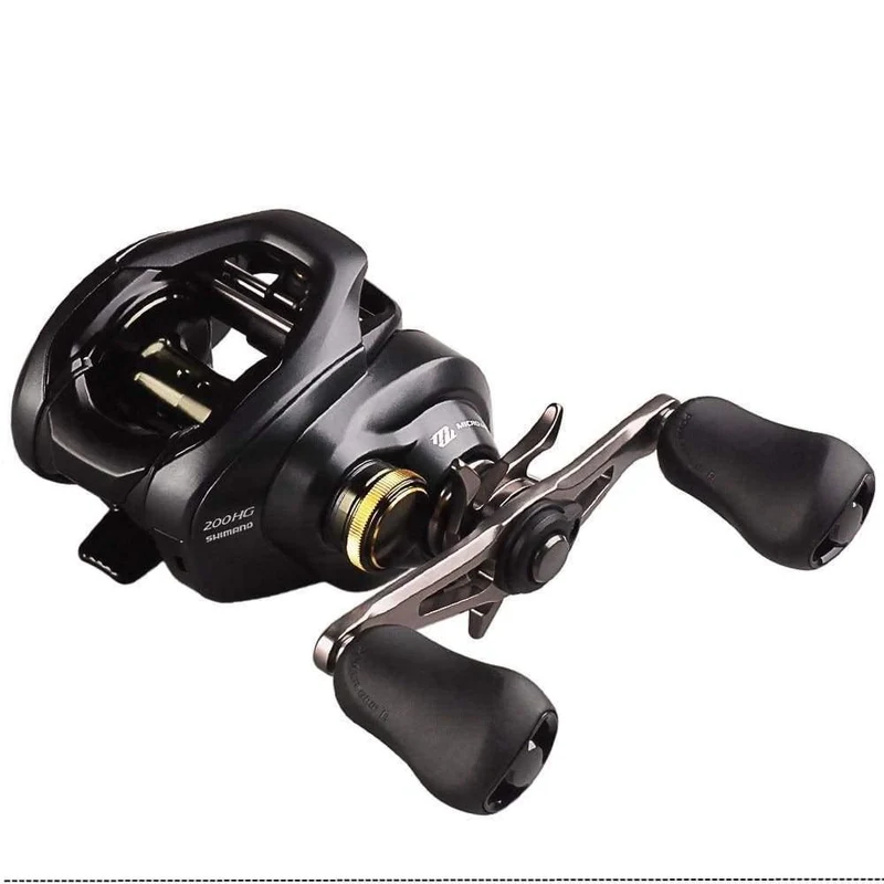 Low Profile Angelrolle 200/201 200HG/201HG 6 + 1BB Hagane Körper Bait Casting Angelrolle Karpfen Coi