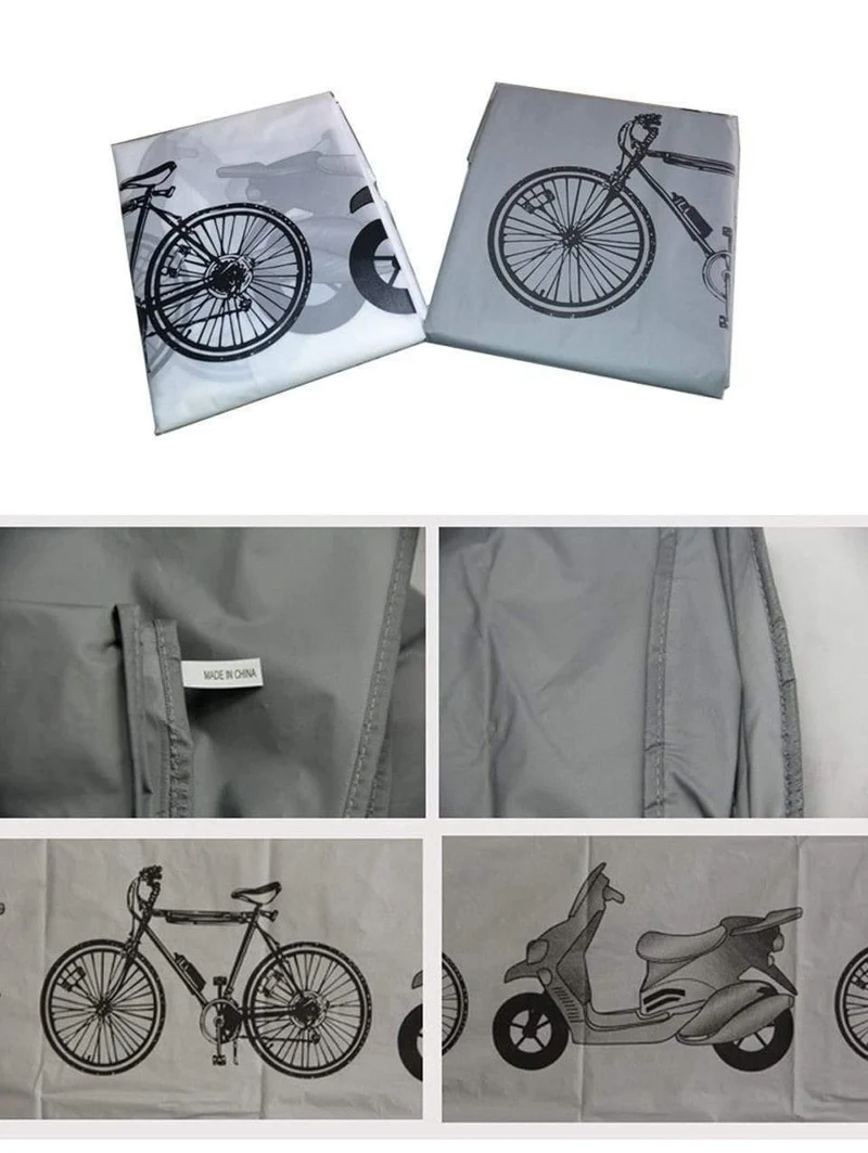 Outdoor Tragbare Wasserdichte Roller Bike Motorrad Regen Staubschutz Fahrrad Schützen Getriebe Radfahren Fahrrad Zubehör