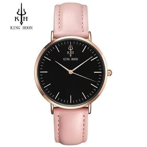Damenuhr Damen Ultradünne Edelstahlband Quarz Armbanduhr Mode Weibliche Uhr Relogio