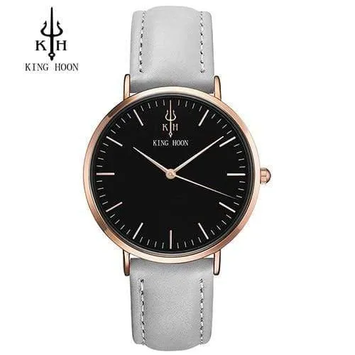 Damenuhr Damen Ultradünne Edelstahlband Quarz Armbanduhr Mode Weibliche Uhr Relogio