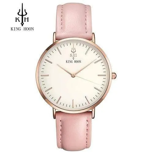 Damenuhr Damen Ultradünne Edelstahlband Quarz Armbanduhr Mode Weibliche Uhr Relogio