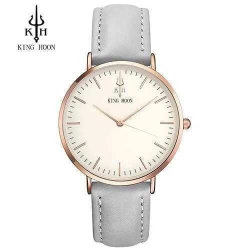 Damenuhr Damen Ultradünne Edelstahlband Quarz Armbanduhr Mode Weibliche Uhr Relogio