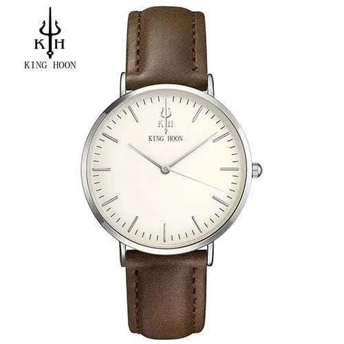 Damenuhr Damen Ultradünne Edelstahlband Quarz Armbanduhr Mode Weibliche Uhr Relogio