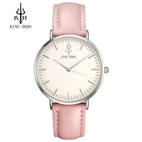 Damenuhr Damen Ultradünne Edelstahlband Quarz Armbanduhr Mode Weibliche Uhr Relogio