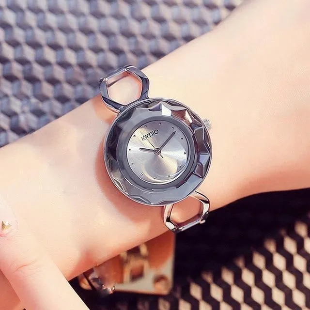 Wasserdichte uhr frauen armbanduhr mode dame kleid armbanduhr relogio masculino