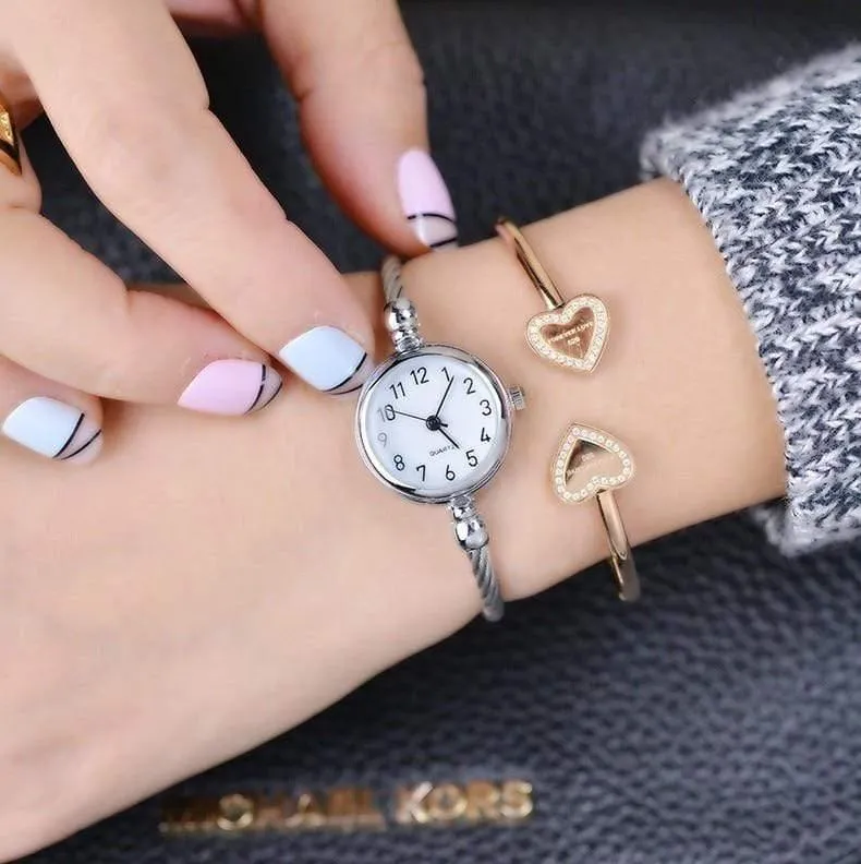 Frauenuhren elegantes kleines Armband weibliche Uhr BGG Art und Weisemarke römisches Vorwahlknopf Retro- Damearmbanduhrgeschenk