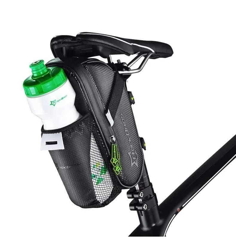 Fahrradsatteltasche mit Wasserflaschentasche, wasserdicht, MTB-Fahrrad-Hintertaschen, Radfahren, Rücksitz-Hecktasche, Fahrradzubehör