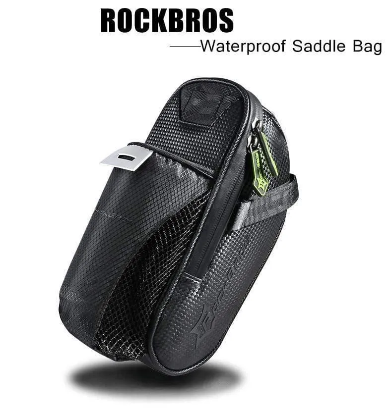 Fahrradsatteltasche mit Wasserflaschentasche, wasserdicht, MTB-Fahrrad-Hintertaschen, Radfahren, Rücksitz-Hecktasche, Fahrradzubehör