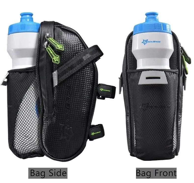 Fahrradsatteltasche mit Wasserflaschentasche, wasserdicht, MTB-Fahrrad-Hintertaschen, Radfahren, Rücksitz-Hecktasche, Fahrradzubehör