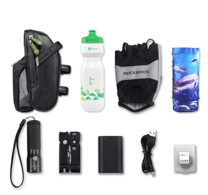 Fahrradsatteltasche mit Wasserflaschentasche, wasserdicht, MTB-Fahrrad-Hintertaschen, Radfahren, Rücksitz-Hecktasche, Fahrradzubehör