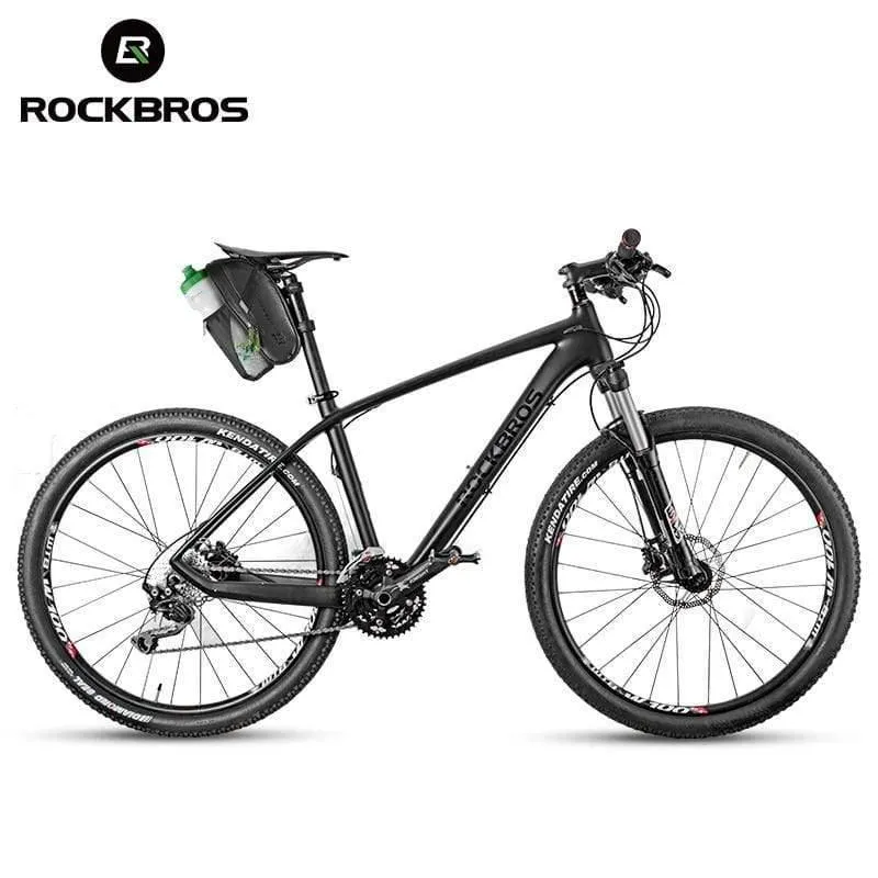 Fahrradsatteltasche mit Wasserflaschentasche, wasserdicht, MTB-Fahrrad-Hintertaschen, Radfahren, Rücksitz-Hecktasche, Fahrradzubehör