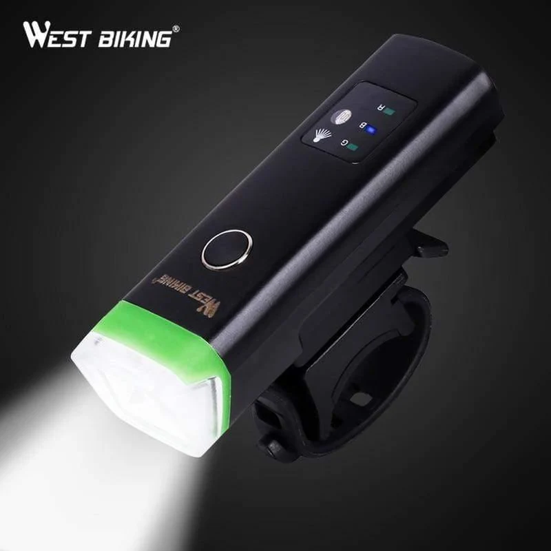 Fahrrad Frontlicht Induktion Fahrrad Helles Licht USB Lade Taschenlampe Radfahren Wasserdichte Taschenlampe Fahrrad Scheinwerfer