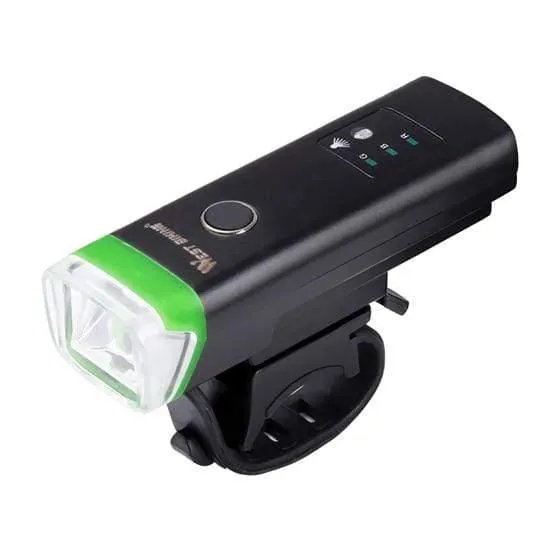 Fahrrad Frontlicht Induktion Fahrrad Helles Licht USB Lade Taschenlampe Radfahren Wasserdichte Taschenlampe Fahrrad Scheinwerfer
