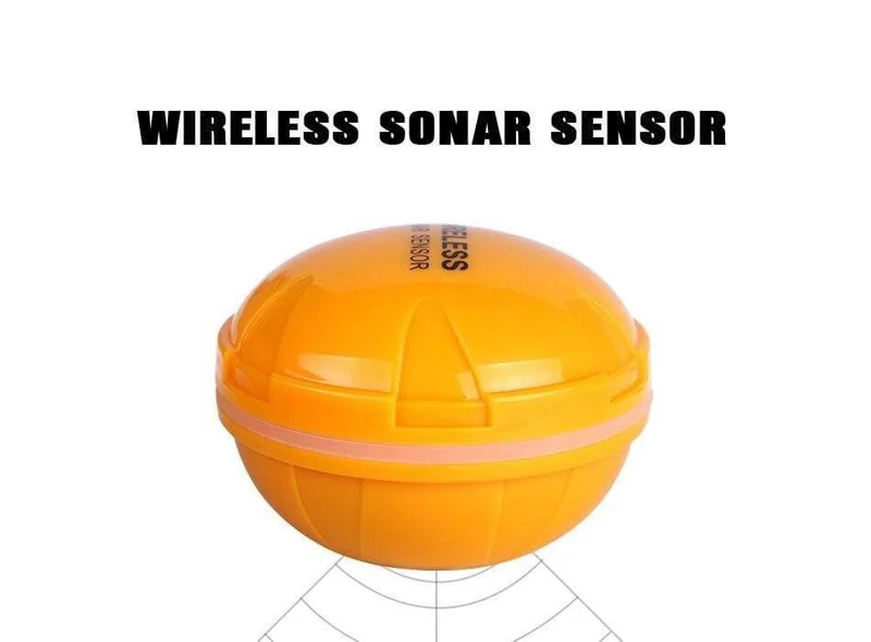 Russisch/Englisch Wireless Sonar Sensor Fish Finder 0.6-40 m Tiefe Echolot für Winter Eis Angeln Tackle Fishfinder