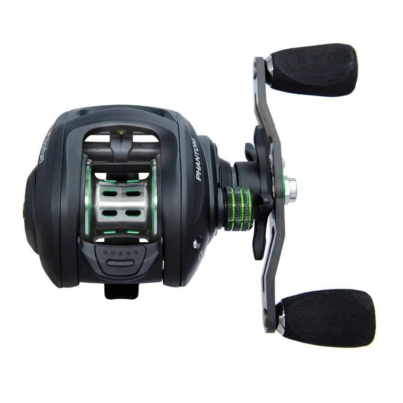Phantom Shallow Spool Angelrolle Leichte Dual-Bremse Baitcastingrolle Ersatzspule Ersatz Phantom Spule