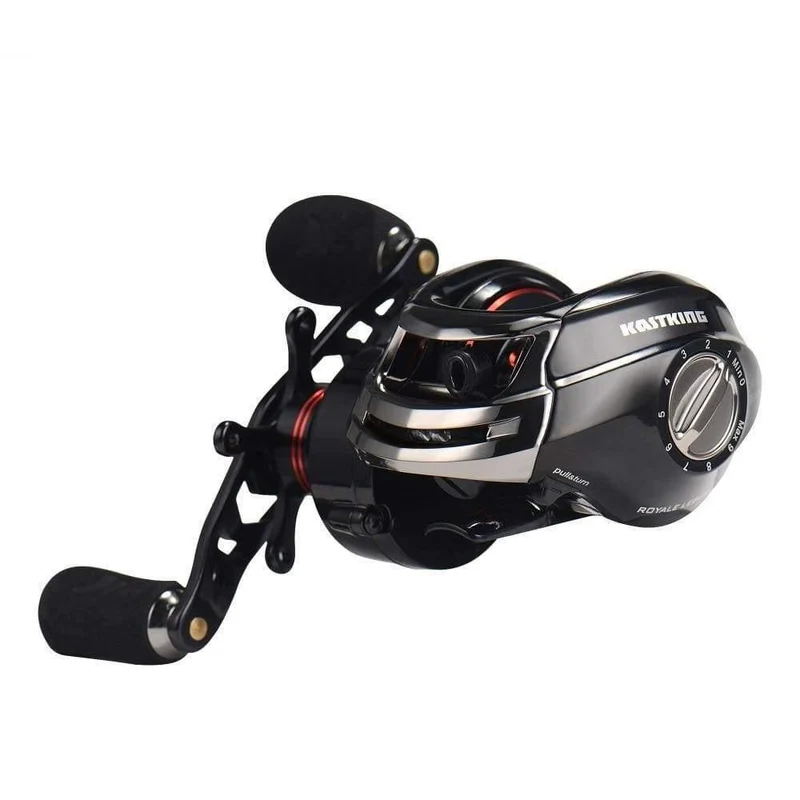 Royale Legend Baitcasting Reel 11 + 1 Kugellager 7.0: 1 Gear Ratio Angelrolle Magnetic And Centrifugal Dual Brake
