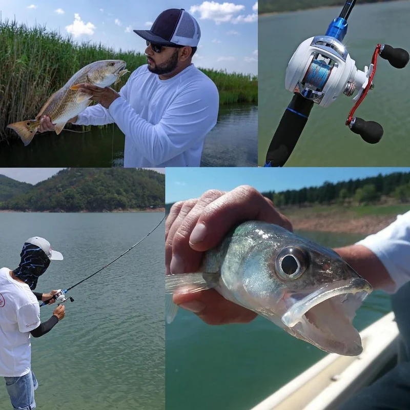 18 + 1BB Angelrolle Starke Bremskraft 10kg Weiß Rechts- / Linkshänder Karpfenangeln Räder Fischen Verfolgung