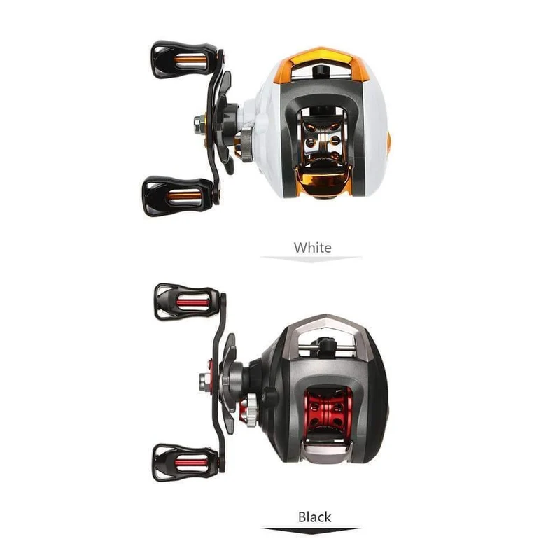 Geschwindigkeit Baitcasting Angelrolle 13BB Kugellager GT 6.3:1 Baitcasting Angelrolle Spulen mit Bremssystem Carretilha